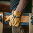 thumbnail image 2 of YANI -Men'S Leather Work Gloves With Adjustable Wrist, Extra Large (Wells Lamont, 2 of 6