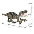 thumbnail image 3 of Trendix Remote Control Dinosaur Toy, Electric Tyrannosaurus Model, Roaring Spraying Light-Up Dino Toy Walking Joints Movable Dinosaur Model, 3 of 7