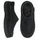 thumbnail image 1 of Pantufla Zigzagger 9‑10 negro azabache estilo mocasín sin cordones, 1 of 9