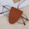 thumbnail image 5 of Unique Bargains 1 Pc Magnetic Glasses Clip Portable Neck Hanging Sunglasses Strap Holder Brown, 5 of 5
