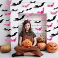 thumbnail image 2 of Sylvtty 72/120Pcs 3D Bat Wall Stickers Realistic Pattern Easy to Install Wall Decals Halloween Decorations Party Supplies, 2 of 7