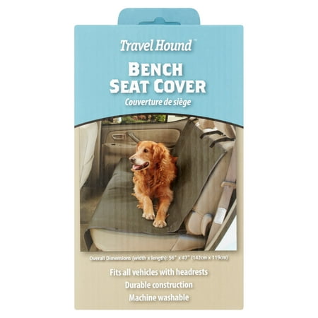 Travel Hound Bench Seat Cover, Black