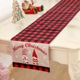 thumbnail image 4 of Camino de mesa navideño, mantel a cuadros, mantel decorativo, 4 of 5