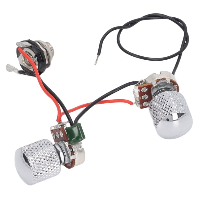 Guitar Wire Harness, Low Noise Easy To Connect Pickup Wiring Harness Less Interference Wear Resistant For Musical Instruments