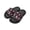 Axolotl Strawberry, variant on Couple Wolf Snow Slides House Sandals Boys Girls Thick Sole Cushioned Pillow Slippers Non-Slip Bathroom Shower Indoor Outdoor Lightweight