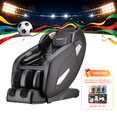 thumbnail image 1 of COSTWAY Relaxation02 Full Body Massage Chair, SL Track Zero Gravity Shiatsu Recliner with airbag Coverage, Bluetooth Speaker, Foot Roller, Heat Therapy, Thai Stretch, Auto Body Detector, 1 of 10