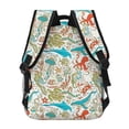 thumbnail image 4 of Fotbe Sea Animal Mochila Casual con Estampado para Escuela, Viajes y Actividades al Aire Libre - Duradera, Ligera y Cómoda, 4 of 5