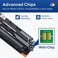 thumbnail image 4 of Pack de 4 Cartuchos de Tóner Alta Capacidad para HP 202X Color, 4 of 6