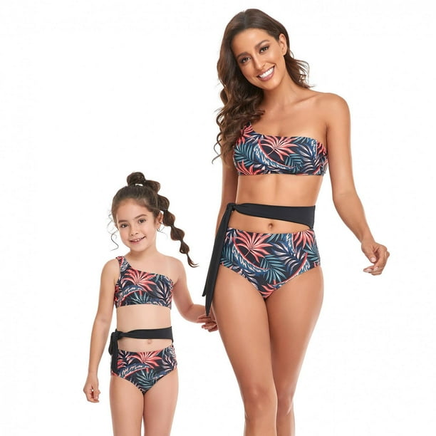 Plus size mommy sale and me bathing suits