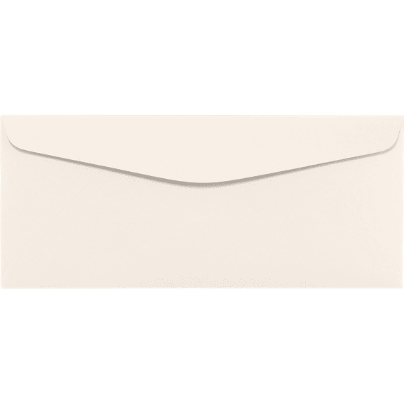 LUXPaper #10 Regular Envelopes, 4 1/8 x 9 1/2, Ivory, 250/Pack