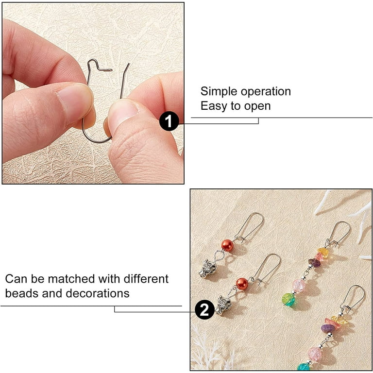 Buy Earring Hooks Silver Plated  Earwire Jewelry Making Findings