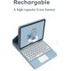 thumbnail image 5 of Ipad 9th Generation 8th 7th Gen 10.2 Inch/air 3 Pro 10.5 Inch Keyboard Case With Touchpad Cute Round Key Color Keyboard Detachable Bluetooth Touch Key, 5 of 5