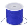 thumbnail image 1 of Unique Bargains 0.8mm x 109 Yard Nylon Satin Cord 0.8mm Beading String Braided Rope, Dark Blue, 1 of 6