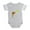 Heather Gray, variant on CafePress - Gday Mate - Cute Infant Baby Football Bodysuit