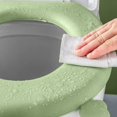 thumbnail image 4 of Funda para asiento de inodoro alargada BRI 2 piezas, 4 of 5