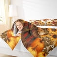 thumbnail image 5 of Manfei Cute Cartoon Scarecrow Queen Comforter Set,Autumn Fall Sunflower Bedding Sets,Rustic Pumpkin Maples Bedding Comforter Set For Boys Kids,Microfiber Bedroom Decor Reversible,3-Piece, 5 of 9