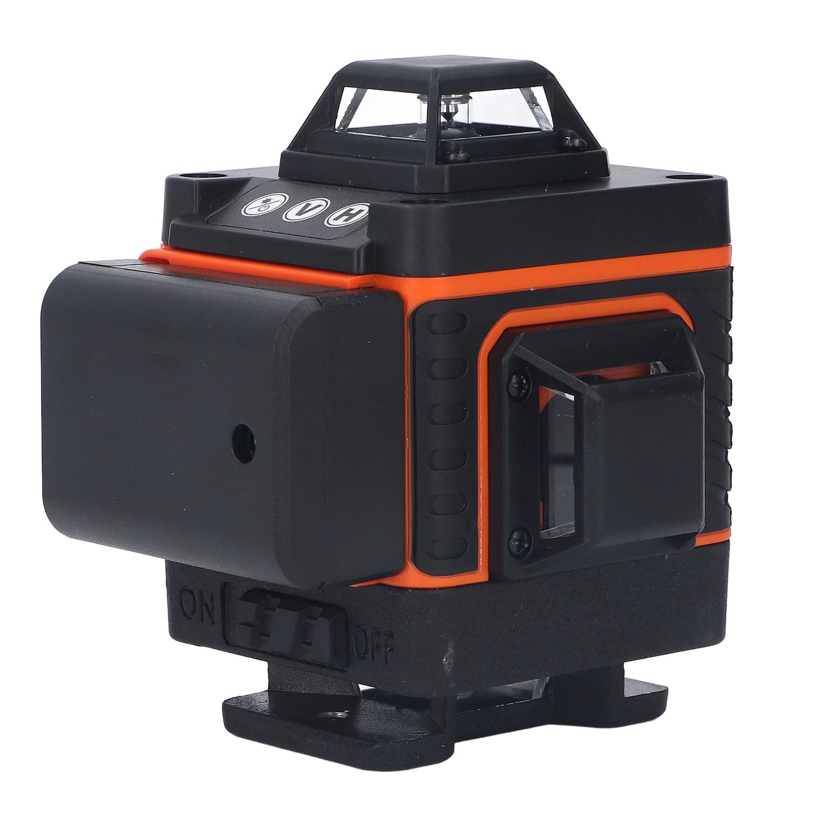Rupoun 16 Lines 4D Green Beam Laser Level 4x360 Self Leveling Cross-Line Tool High Accuracy IP54 Protection For Construction DIY Tile Framing, EU Plug (9 in / 23 cm)