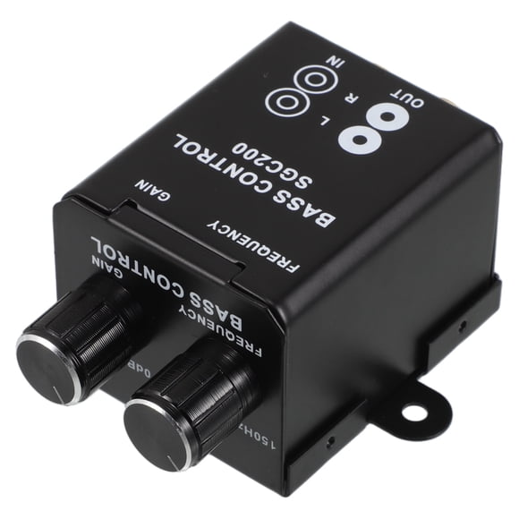 Minkissy Subwoofer Amplifier Car Audio Rca Line Output Converter With Volume Control 1Pcs