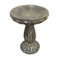 thumbnail image 6 of 18.1" H Bird Bath for Garden - Concrete Construction Bird Baths for Outdoors, Large Size Vintage Pedestal Birdbath for Patio, Yard, Lawn, 6 of 10