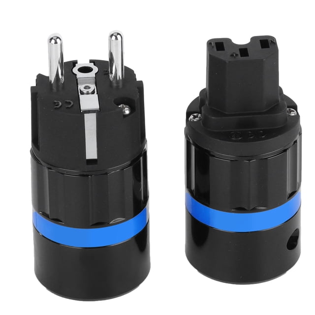 Adaptador de Alimentació de Audio, Conector de Alimentació de audio Duradero Hifi Cobre Puro para Alambre de Audio de 10 mm-20 mm Para Electrodomésticos de audio