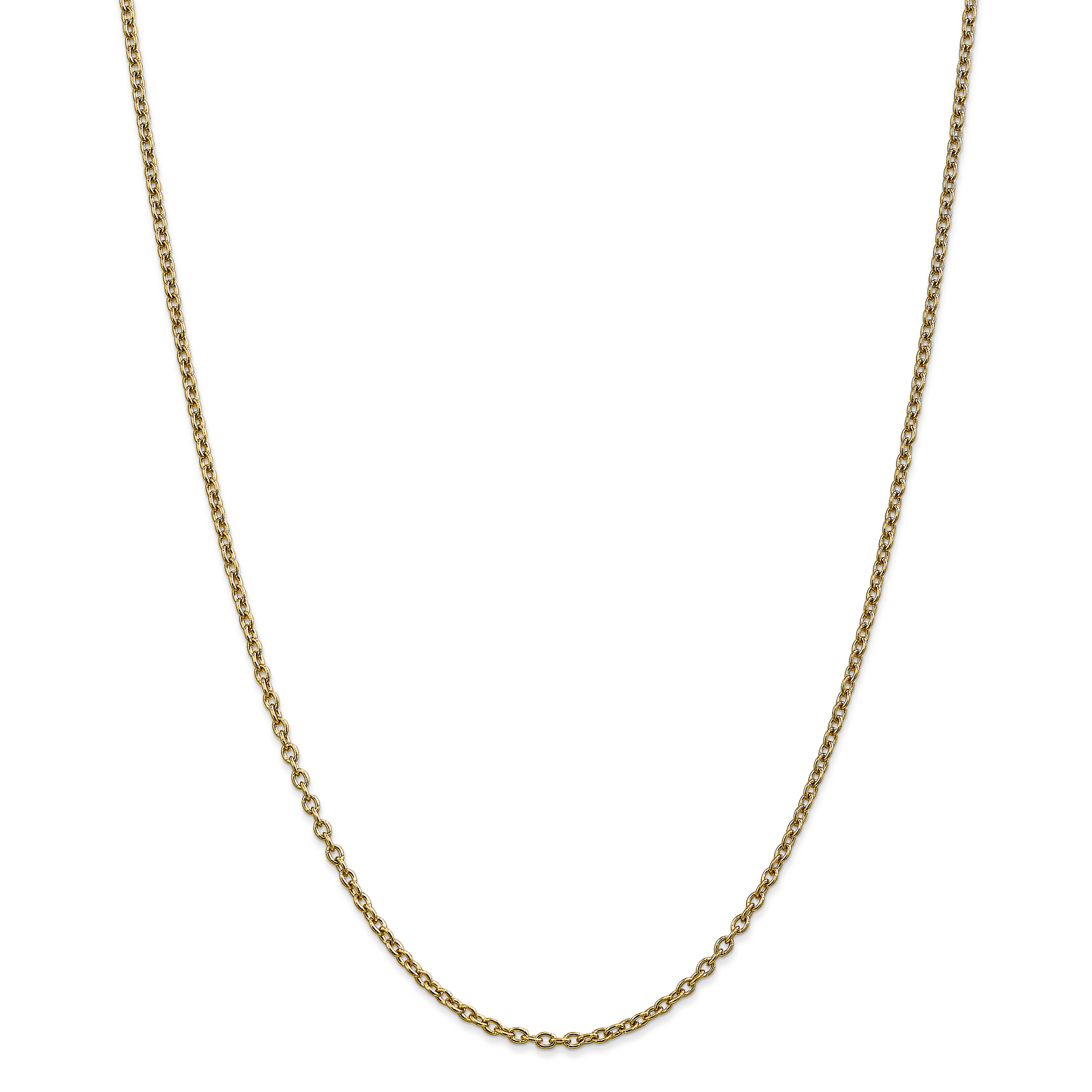 14k Solid Gold Yellow Box Chain 