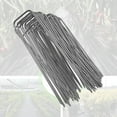 thumbnail image 6 of 50pcs Steel Garden Pile U-Shaped Nails Fixing Turf Tool for Fixing Weed Fabric, 6 of 8