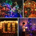 thumbnail image 3 of LINKPAL 300 LED Curtain Lights, 9.8ft x 9.8ft Fairy Lights with 8 Modes, String Hanging Lights, Remote Control, Perfect for Indoor/Outdoor Christmas, Wedding, Party Wall Decorations, 3 of 5