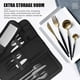 thumbnail image 5 of WESSLECO Chef Knife Bag Roll Bag Carry Case Bag Kitchen Cooking Portable Durable Storage Pockets, 5 of 5