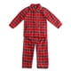 thumbnail image 1 of Venta al por mayor 2023 pijamas para bebés, niños y niñas, pijamas para hermanos, pijamas a juego para niños, pijamas de terciopelo rojo navideño para niños, 1 of 4