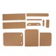 thumbnail image 1 of Plantilla acrílica para riñonera, línea de posición de corte preciso, riñonera ligera y duradera, plantilla para manualidades DIY, 1 of 5