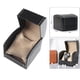 thumbnail image 4 of Estuche para reloj de cuero PU negro Exhibidor Organizador Pulsera Joyero jinwen Caja de reloj negra, 4 of 8