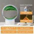 thumbnail image 2 of Unique 3D Moving Sand Art Table Lamp, Decorative For Deep Sea Sandscape Quicksand, 2 of 9