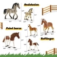 thumbnail image 4 of Set de figuras Zippytots Horse Realistic, 10 unidades, para niños, 4 of 8