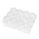 thumbnail image 2 of Caja de Almacenamiento de Joyería Zulema Plástico Transparente 12 Piezas 20 Pequeños Tarros, 2 of 8