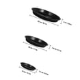 thumbnail image 2 of unbranded 12Ud Platos De Plástico Negros Para Macetas Ideales Para Oficinas Y, 2 of 8