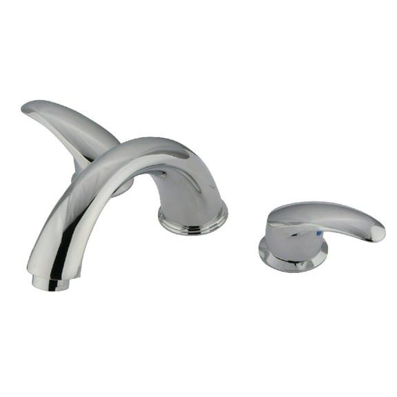 Kingston Brass KB6361LL Two-Handle Roman Tub Faucet, Polished Chrome