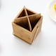 thumbnail image 2 of Cubo De Almacenamiento De Bambú Cuadrado Cubo De Madera Cubo De Almacenamiento De Utensilios De Cocina Multifuncional Duradero Yuarrent HA035322-00, 2 of 6