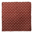 thumbnail image 4 of Bimba Red Bow & Diamond Geometric Pure Silk Printed Head Bandanas Summer Neck Wrap Scarf 40 x 40 Inches, 4 of 6