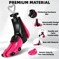thumbnail image 2 of KOOOGEAR 2 Pack Shoe Stretcher Boot Stretcher, Adjustable Width and Length Shoe Expander Shoe Widener Stretcher Women Men(Pink), 2 of 6