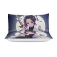 thumbnail image 4 of Demon SlayerCartoon Collection 3-Piece Comforter Set, Personalized Bedding Decor for Kids And Teens (79"x90"+ 20 X 30in), 4 of 7