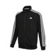 thumbnail image 2 of ASAdidas 2024 - Chaqueta deportiva de punto sin capucha para hombre, talla M 3S TT TRIC, color negro, H46099, 2 of 4