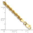 thumbnail image 2 of 10k 3mm Regular Rope Chain, 2 of 11