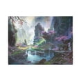 thumbnail image 2 of CADecor A Fictitious Land Of Peace Wall Tapestry Wall Hanging Wall Art Home Decor 60x80 inches, 2 of 2