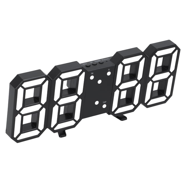 Reloj electrónico Bling Bling despertador LED 3D