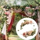 thumbnail image 3 of Guirnalda de flores decorativas realistas, guirnalda de flores artificiales para bodas 40cm, 3 of 9