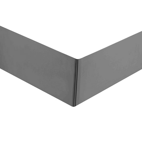 Sheets & Beyond Solid Microfiber Bed Skirt, Full, Gray