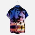 thumbnail image 4 of Joau Mens Hawaiian Shirts Casual Button-Down Shirts Short Sleeve Tropical Summer Beach Shirts for Men S-4XL, 4 of 5