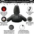 thumbnail image 4 of Grim Reaper inflable Buheco, 183 cm, para decoración de Halloween, LED, 4 of 6
