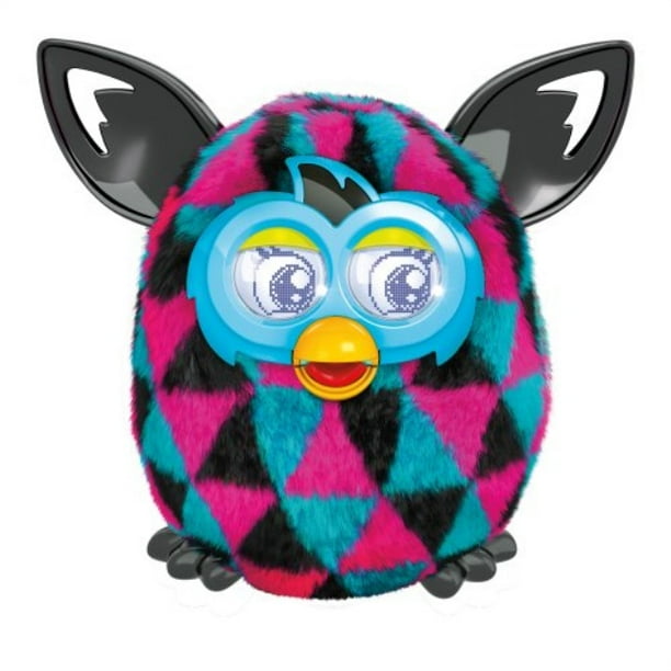 Furby Boom Black And Pink Triangles