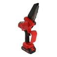 thumbnail image 3 of Electric Compact Portable Chainsaw Rechargeable Battery Powered Cutting Logging, 3 of 15